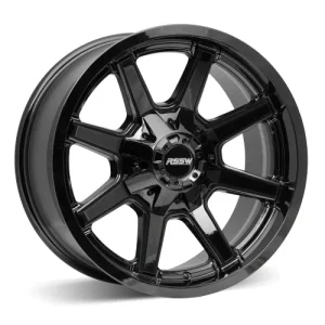 RSSW – Titan – Black – 17″x9″ -5mm – All weather Wheels – AGM768TTGB